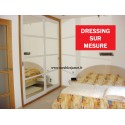 Dressing Contemporain double porte coulissante