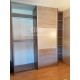 DRESSING SUR MESURE Gris graphite double porte