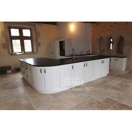 Cuisine Alençon sur mesure laquée - Réf. ALENCON