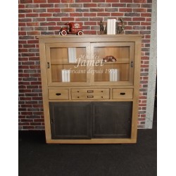 Vitrine style atelier.Réf.4147