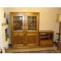 Meuble TV vitrine - Louis Philippe