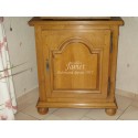 Meuble de télévision Louis XIV bois clair