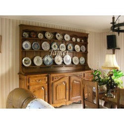 Buffet vaisselier rustique