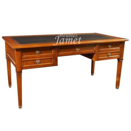 Bureau de Ministre style DIRECTOIRE en merisier 