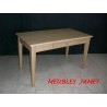 Table bureau en chêne Réf. BS 651