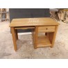 Bureau ordinateur en chêne Réf. BS 654