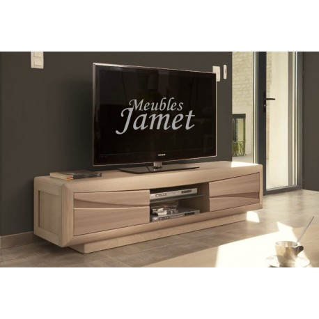Meuble TV Contemporain en chêne Réf. MT 101