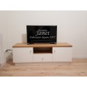 Meuble TV en bois contemporain