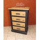 Confiturier style industriel en chêne