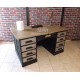 Bureau style industriel