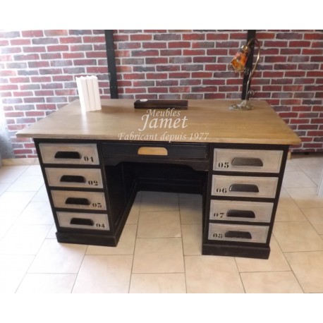 Bureau style industriel