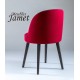 Fauteuil design BLEZ piètement chêne