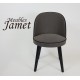 Fauteuil design BLEZ piètement chêne