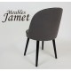 Fauteuil design BLEZ piètement chêne