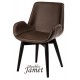 Fauteuil MILA Piètement rond conique