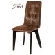 Chaise design YAM en chêne