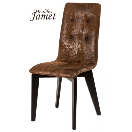 Chaise design YAM en chêne