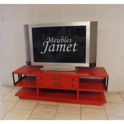Meuble TV Industriel en chêne