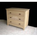 Commode contemporaine en chêne