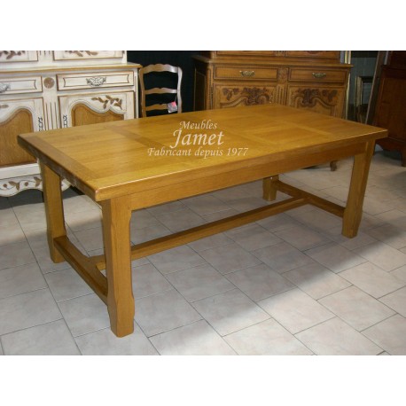 Table de ferme à panneaux