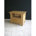 Chevet contemporain en chêne