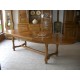 Table ovale dessus en épis