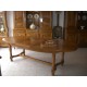 Table ovale dessus en épis
