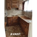 Cuisine relookée AVANT