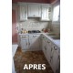 Cuisine relookée AVANT