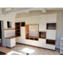 Bibliothèque bureau meuble TV Réf. LE MANS
