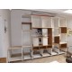 Bibliothèque bureau meuble TV Réf. LE MANS