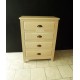 Chiffonnier contemporain en chêne massif