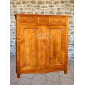 Meuble de commis en merisier
