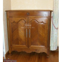 Buffet 3/4 en chêne massif