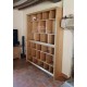 Bibliothèque sur mesure en chêne