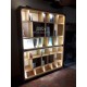 Bibliothèque sur mesure en chêne