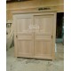 Armoire porte coulissante en chêne