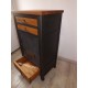 Chiffonnier style industriel en chêne