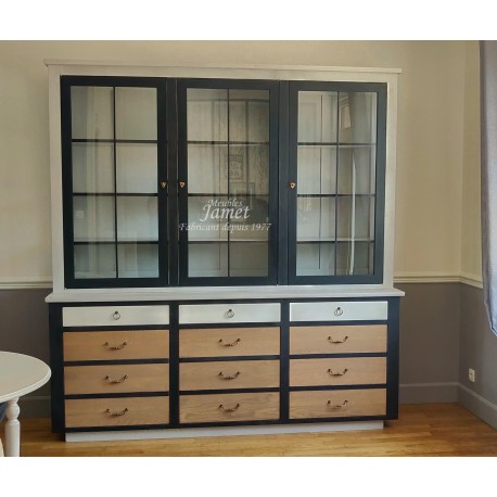 Buffet vaisselier style Atelier