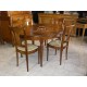 Table ronde Louis Philippe 6 pieds