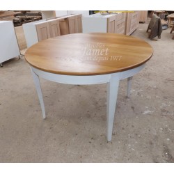 Table ronde pieds sabre