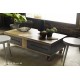 Table basse 2 tiroirs style Atelier