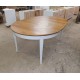 Table ronde pieds sabre
