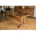 Table monastère en chêne