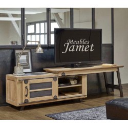 meuble TV extensible style Industriel