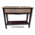 console un grand tiroir 