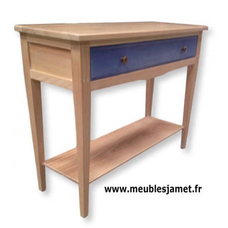 Console contemporaine 1 grand tiroir