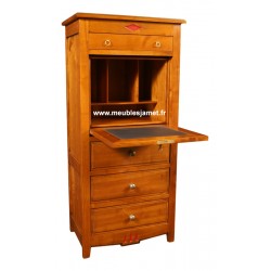Bureau secrétaire en merisier