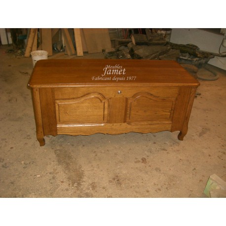 Coffre rustique avec porte abattante