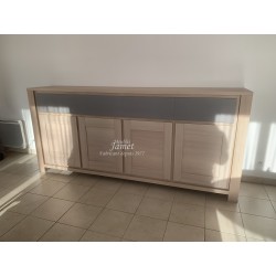 Enfilade contemporaine 4 portes 4 tiroirs